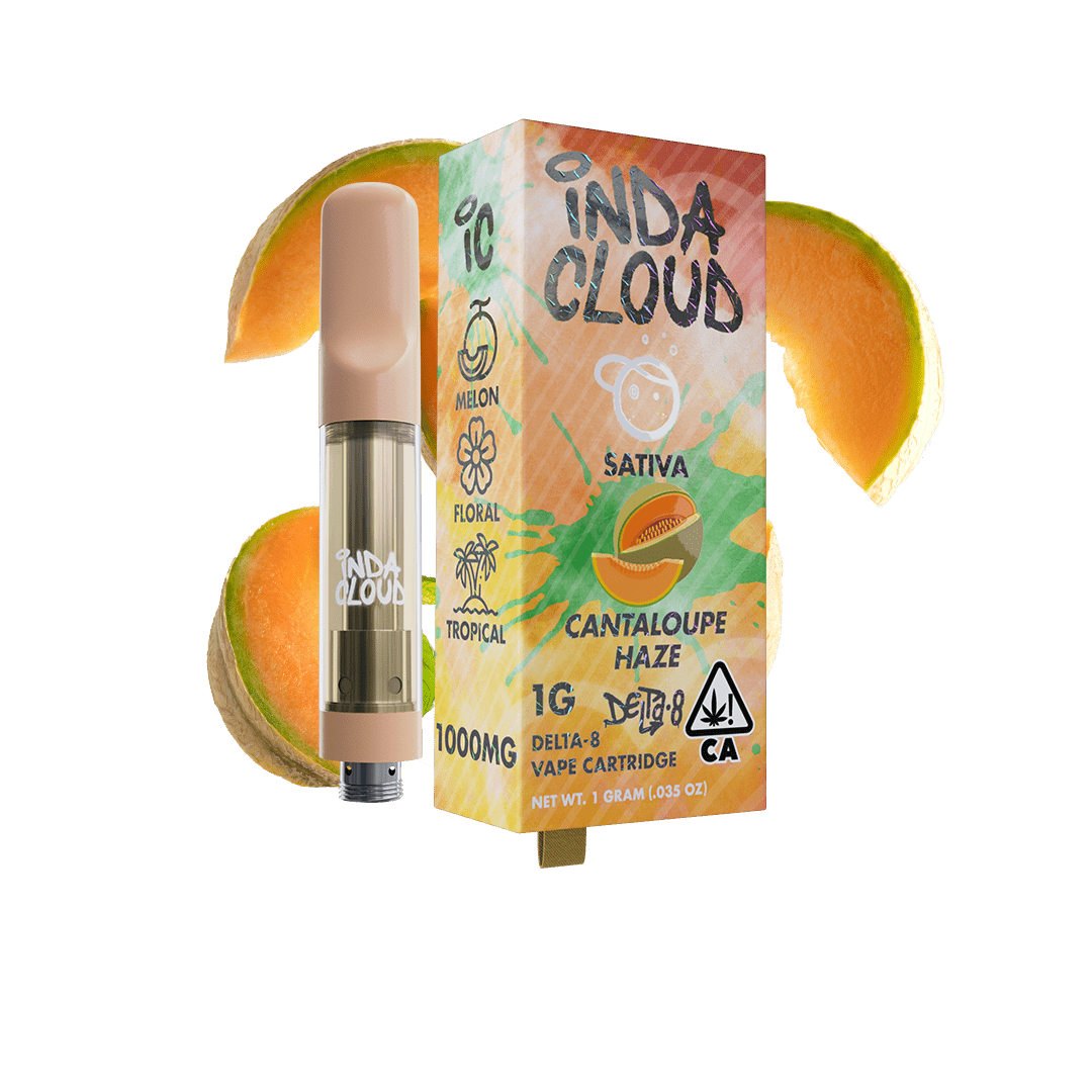 Cantaloupe Haze Delta 8 Vape Cartridge 1 Gram