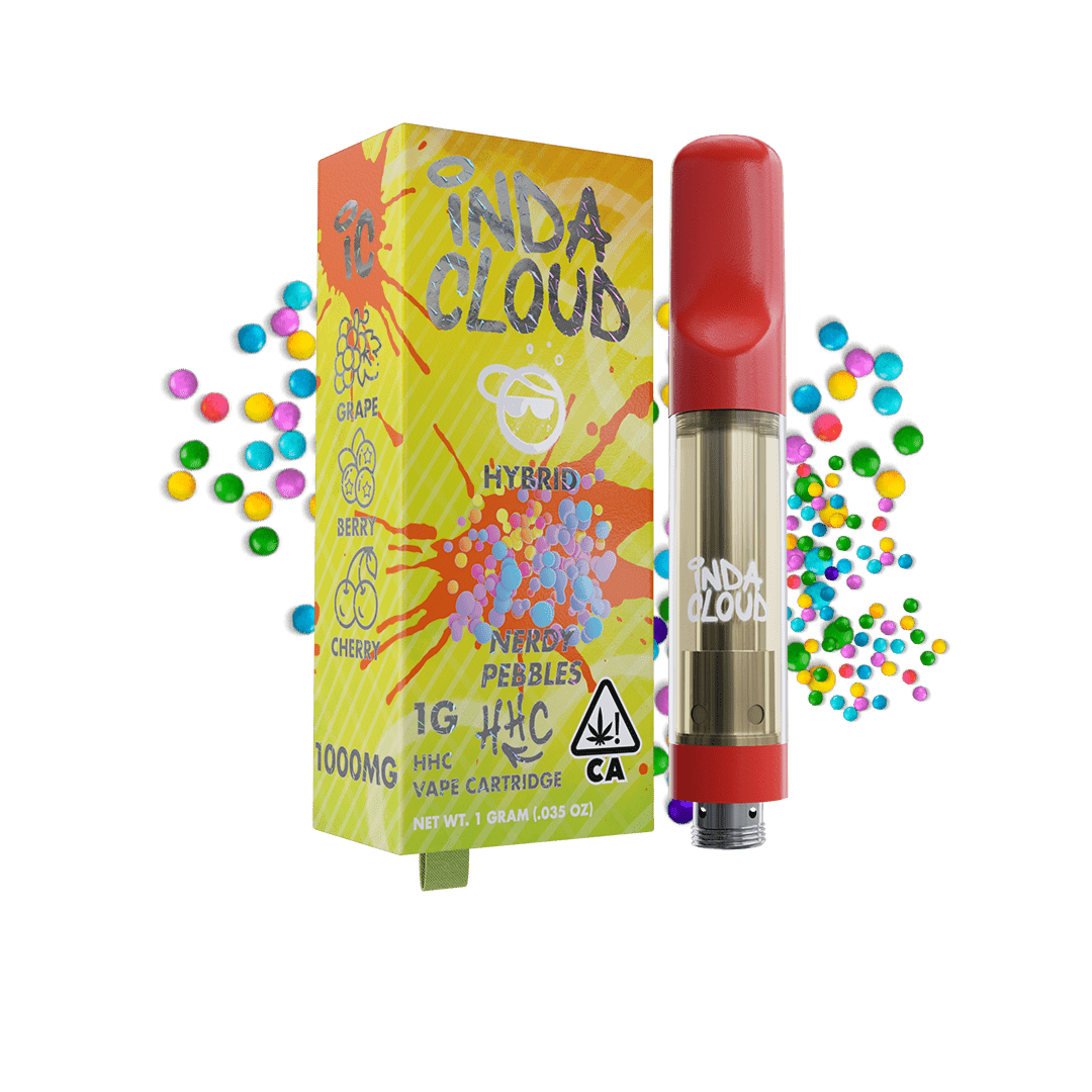 Nerdy Pebbles Hhc Vape Cartridge 1 Gram