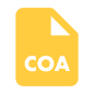 Coa Yellow File Icon 2